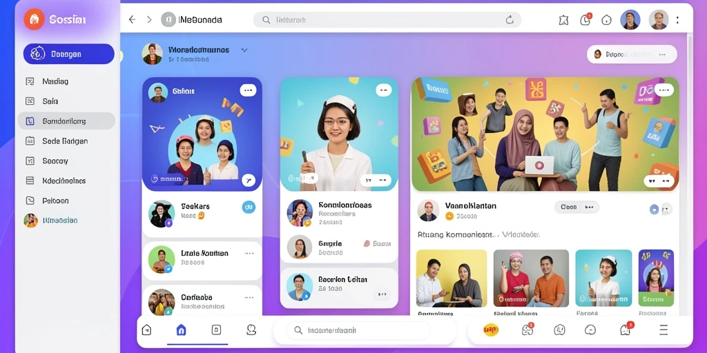 Momen seru saat berkompetisi dengan teman-teman.