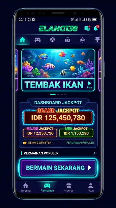 elang138 — layar beranda